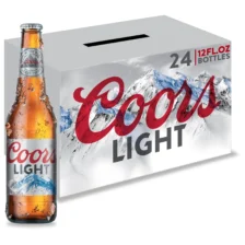 Coors Light Bier 24×0,33 Liter