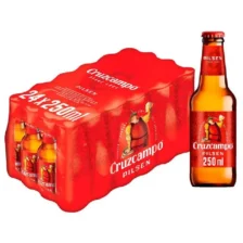 Cruzcampo 24×0,25 Lt Flaschen Einweg