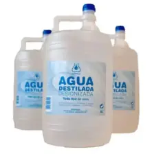 GARRAFA AGUA DESTILADA 5L