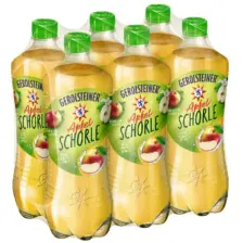 Gerolsteiner Apfelschorle, Einweg (6 X 0,75 L) , 750 Ml (6Er Pack ... Gerolsteiner Apfelschorle, Einweg (6 X 0,5 L)
