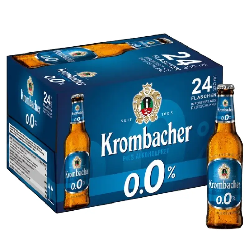 KROMBACHER ALKOHOLFREI PILS Alcohol Free Pilsner - Bottle Pack KROMBACHER ALKOHOLFREI PILS Alcohol Free Pilsner Bottle Pack