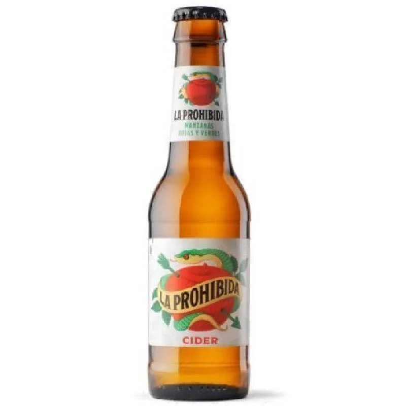 La Prohibida Cidre 30×0,2 lt. La Prohibida Cidre 30×0,2 Lt.