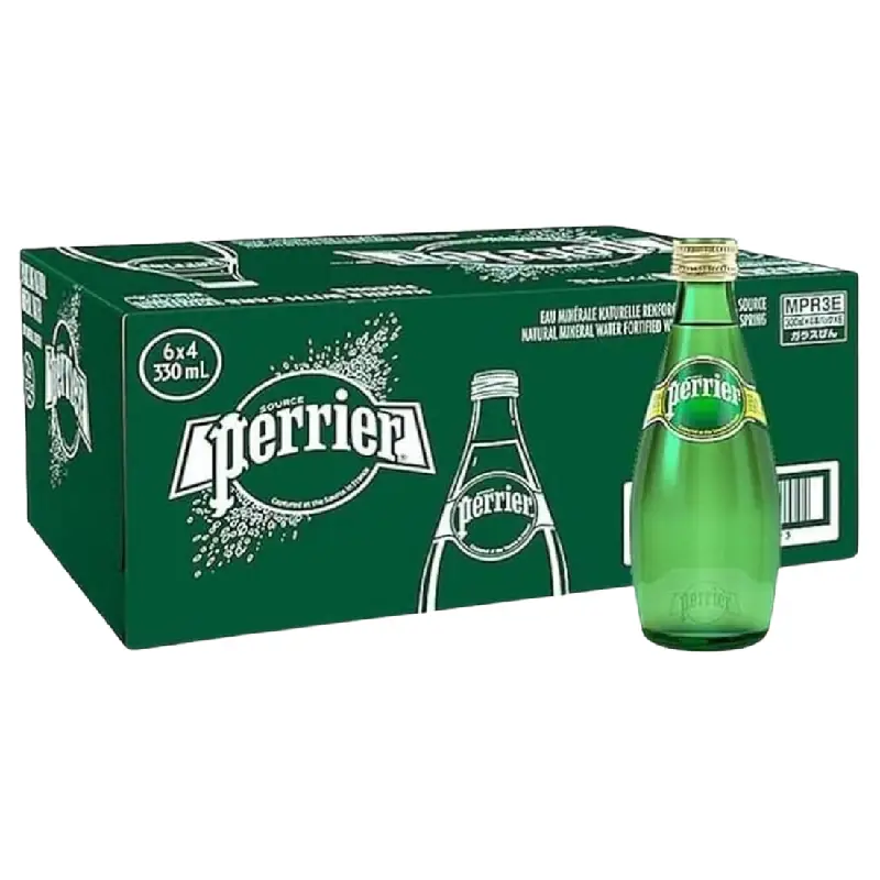 Perrier Sparkling Natural Mineral Water 24x330ml Perrier Sparkling Natural Mineral Water 24x330ml