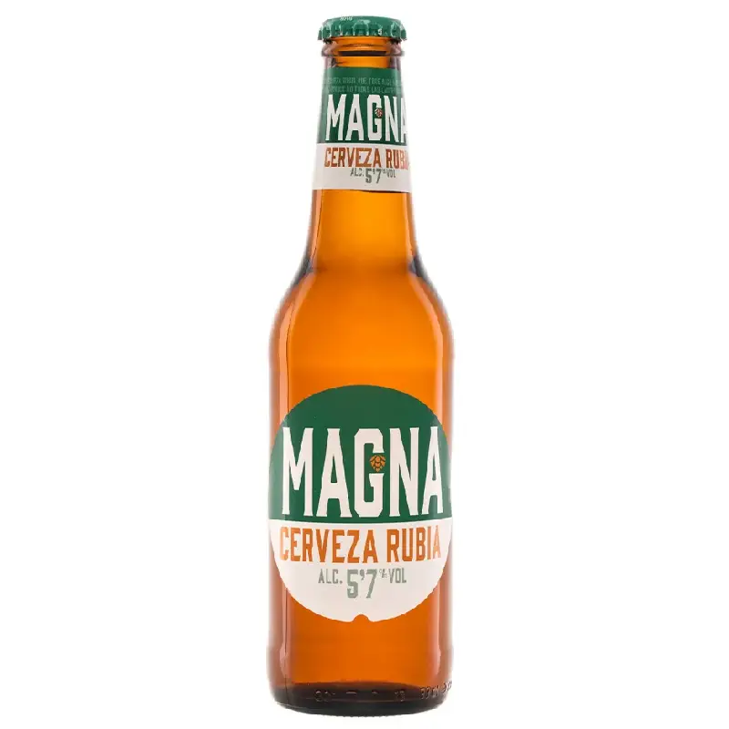 San Miguel Magna 5,7_,Bier 24 x 0,33l Glas Einweg San Miguel Magna 5,7 ,Bier 24 X 0,33l Glas Einweg
