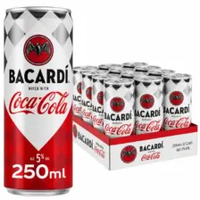 Bacardí Coca Cola Dosen Im 12er Pack