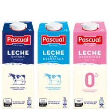 Pascual Drei Verschiedene Sorten Milch
