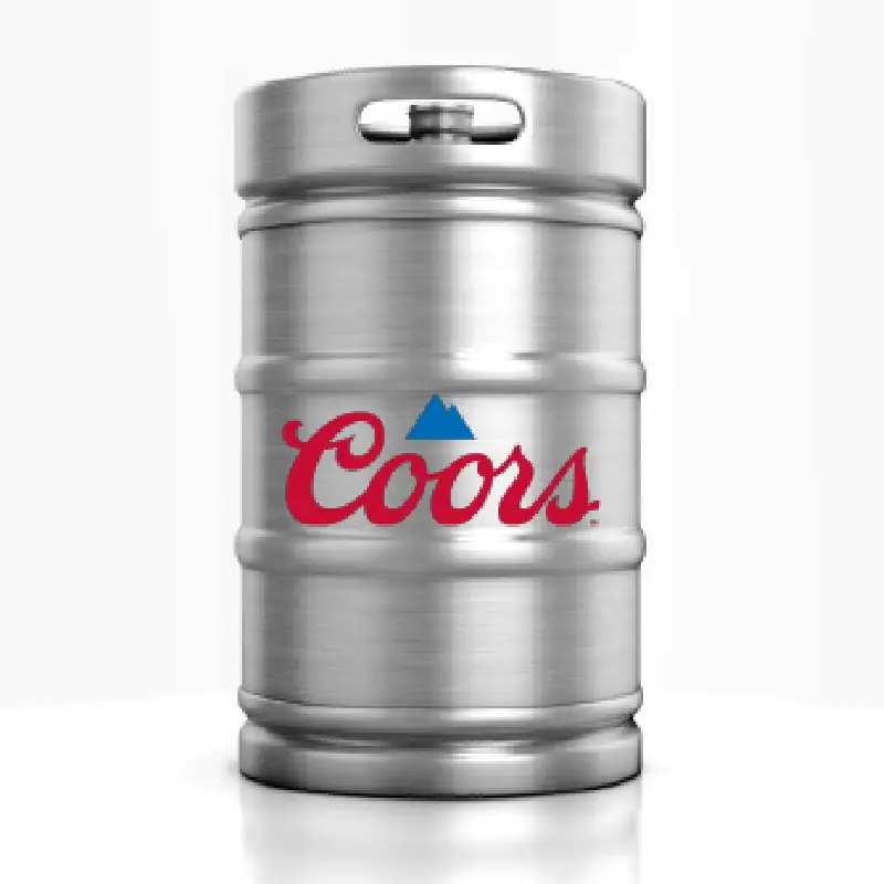 Coors Bierfass 30L - Premium Edelstahl Party Fass Coors Bierfass 30L Premium Edelstahl Party Fass