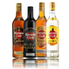 Havana Club Rum Sortiment 4 Flaschen Premium Kubaner