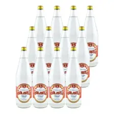Solares Mineralwasser 1 L Glas – 12er Pack