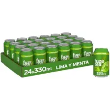 Fuze Tea Lima Y Menta – 24 × 0,33 L Dose